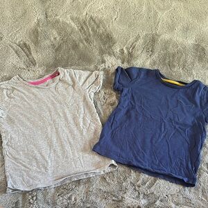Mini Boden Gray and Blue Star Tees
